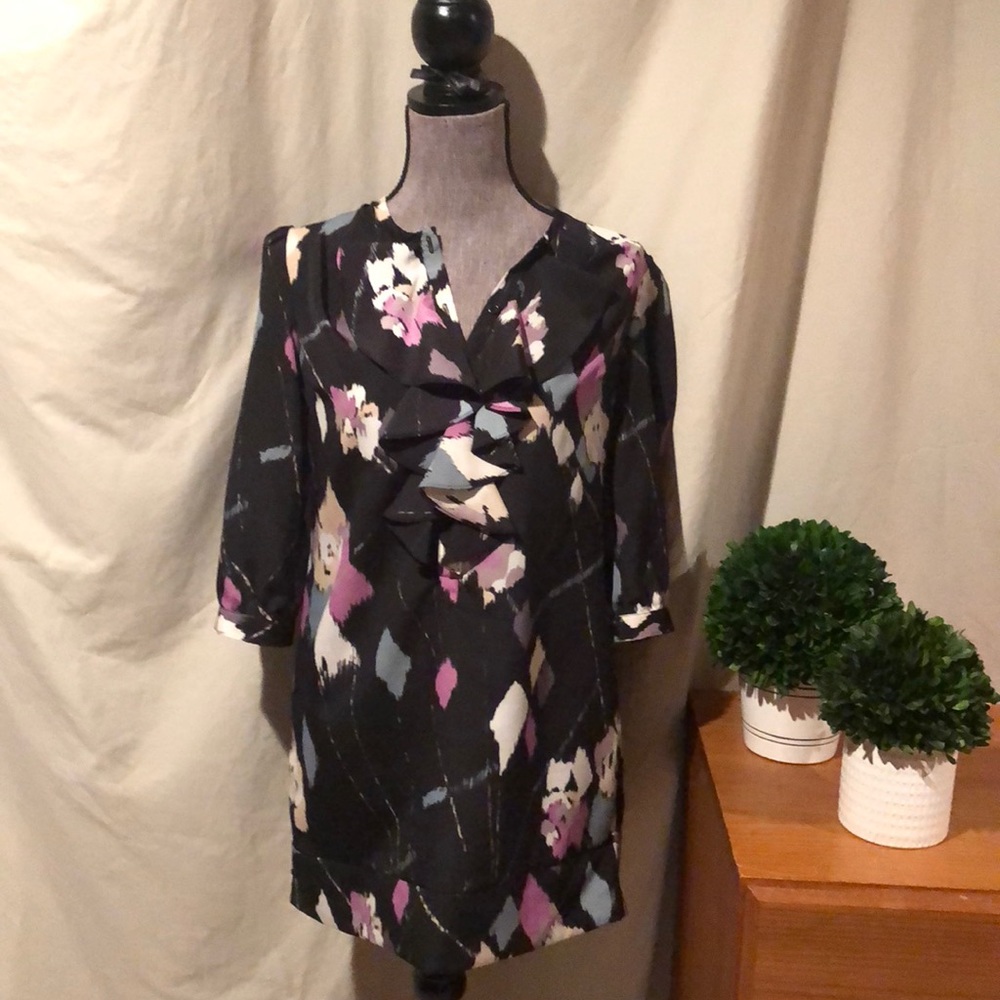 Ruffle Patterned dress